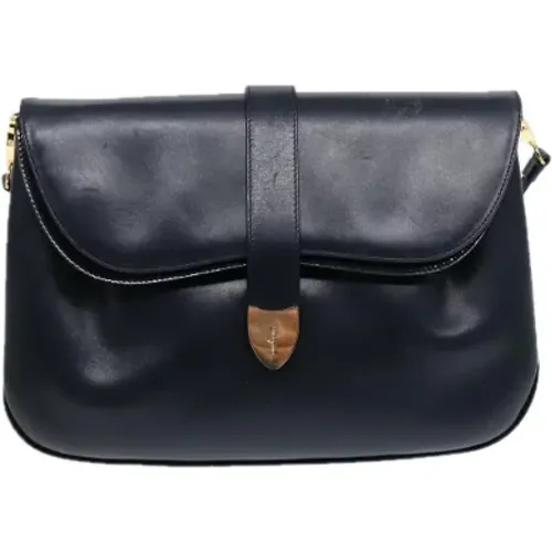 Pre-owned Cross Body Bags, female, , Size: ONE SIZE Pre-owned Leather shoulder-bags - Salvatore Ferragamo Pre-owned - Modalova