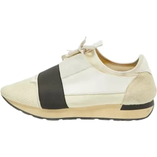 Pre-owned Sneakers, male, , Size: 11 US Pre-owned Leather sneakers - Balenciaga Vintage - Modalova