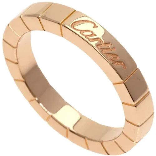 Pre-owned Jewellery, female, , Size: ONE SIZE Pre-owned Rose Gold rings - Cartier Vintage - Modalova