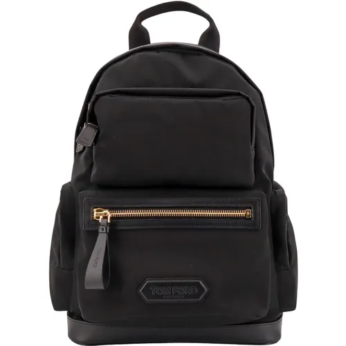 Men's Bags Bucket Bag & Backpack Black Ss24 , male, Sizes: ONE SIZE - Tom Ford - Modalova