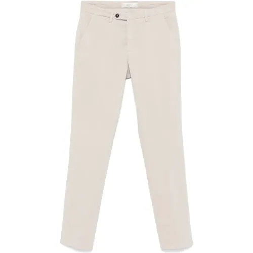 Cotton Chinos Trousers , male, Sizes: L, S - Briglia - Modalova