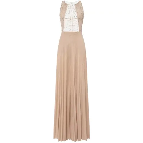 Elegant Dress , female, Sizes: L - Elisabetta Franchi - Modalova