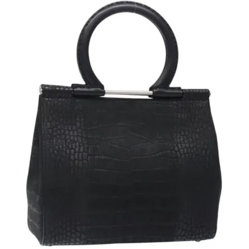 Pre-owned Handbags, female, , Size: ONE SIZE Pre-owned Leather handbags - Salvatore Ferragamo Pre-owned - Modalova