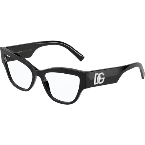 Elegant Cat Eye Glasses , unisex, Sizes: ONE SIZE - Dolce & Gabbana - Modalova