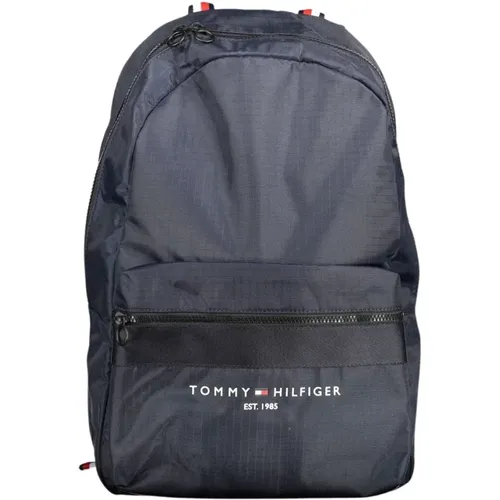 Backpacks, male, , Size: ONE SIZE Polyester Backpack - Tommy Hilfiger - Modalova