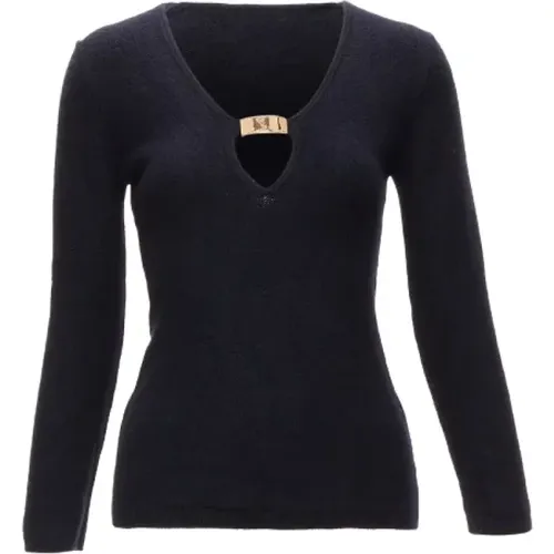 Pre-owned Wool tops , female, Sizes: M - Gucci Vintage - Modalova