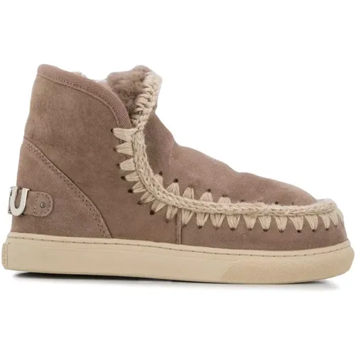 Beige Sneakers für Frauen Aw24 , Damen, Größe: 37 EU - Mou - Modalova