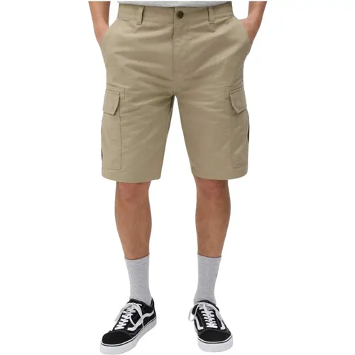 Casual Shorts, male, , Size: W32 Millerville Canvas Cotton Shorts - Dickies - Modalova