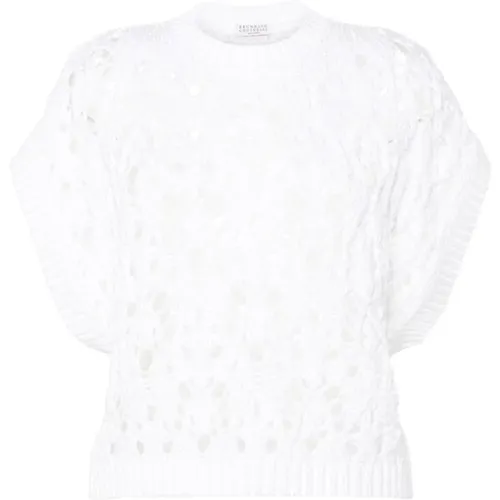 Sweaters for Men and Women , female, Sizes: L, S - BRUNELLO CUCINELLI - Modalova
