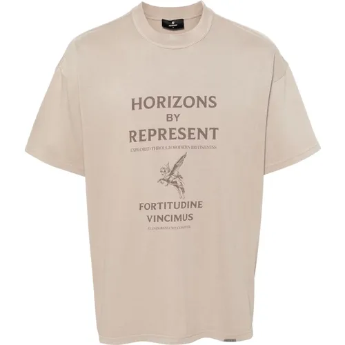 T-Shirts , Herren, Größe: L - REPRESENT - Modalova