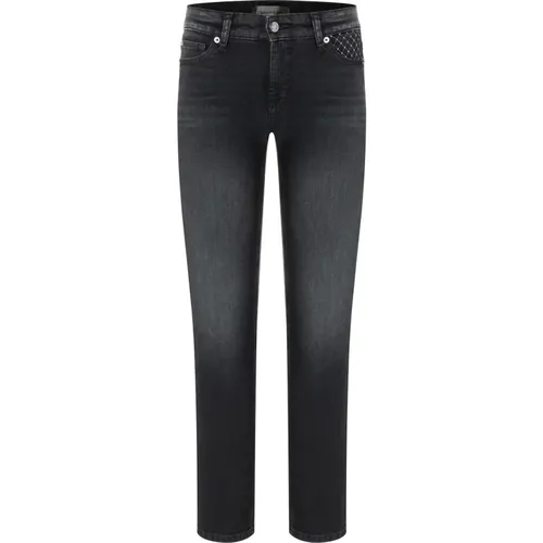 Stylish Cropped Jeans , female, Sizes: 2XL, XS - CAMBIO - Modalova
