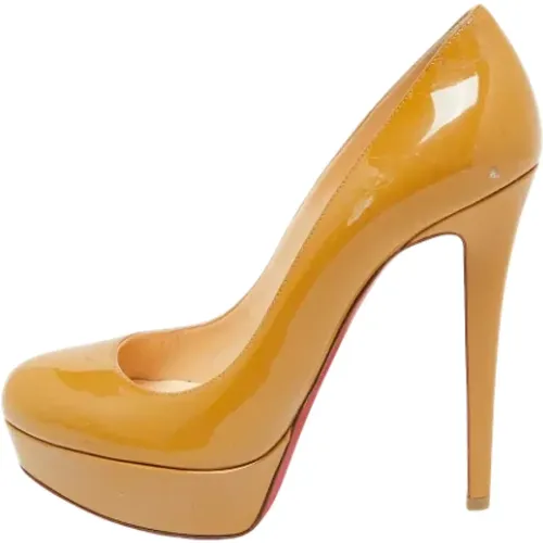 Pre-owned Pumps, female, , Size: 8 1/2 US Pre-owned Leather heels - Christian Louboutin Pre-owned - Modalova