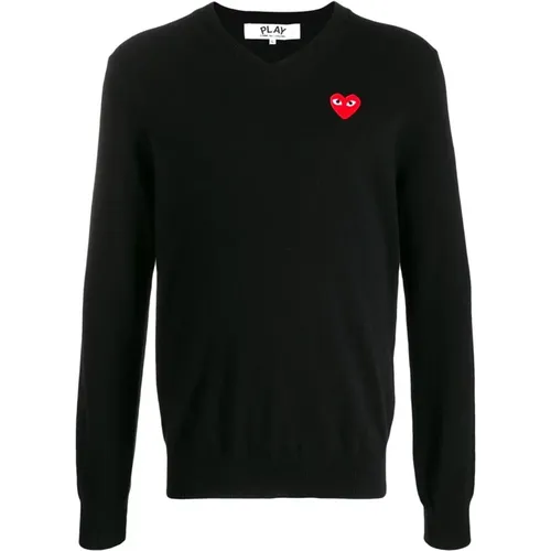 Pullover Sweater , male, Sizes: M, XL - Comme des Garçons - Modalova