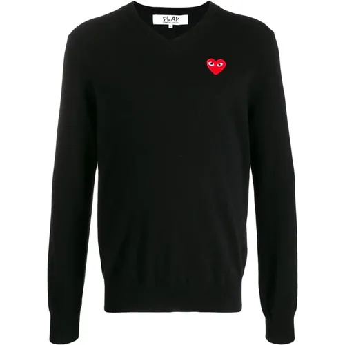 Pullover Sweater , male, Sizes: S - Comme des Garçons - Modalova