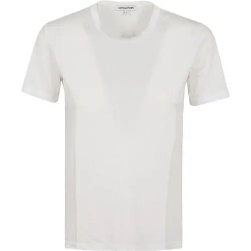 Weißes Standard T-Shirt , Damen, Größe: S - Cotton Citizen - Modalova