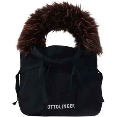 Furry Shopping Bag with Soft Handle , female, Sizes: ONE SIZE - Ottolinger - Modalova