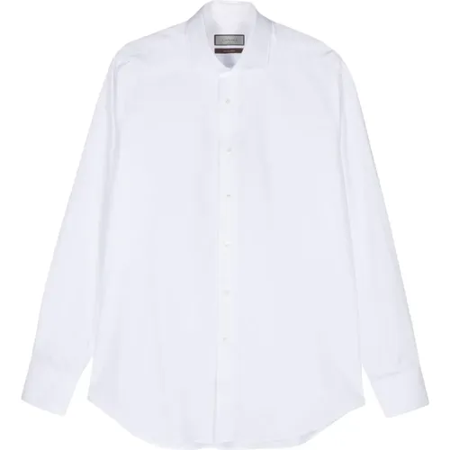 Impeccabile Cotton Dress Shirt , male, Sizes: L, 4XL, XL, 5XL, 2XL, M, 3XL - Canali - Modalova