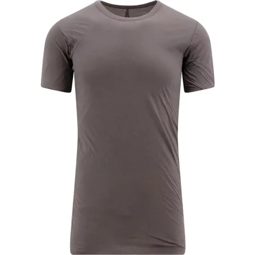 Oversize T-Shirt aus Bio-Baumwolle , Herren, Größe: L - Rick Owens - Modalova