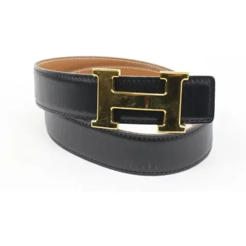 Pre-owned Belts, female, , Size: ONE SIZE Pre-owned Leather belts - Hermès Vintage - Modalova