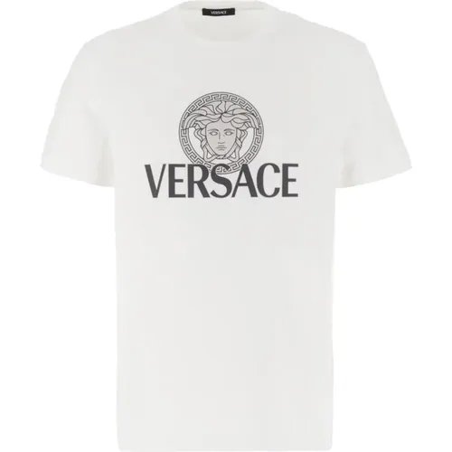 T-Shirts, male, , Size: XL T-Shirts - Versace - Modalova