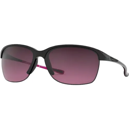 Sunglasses, female, , Size: 65 MM Unstoppable Sunglasses in Polished /Pink Shaded - Oakley - Modalova