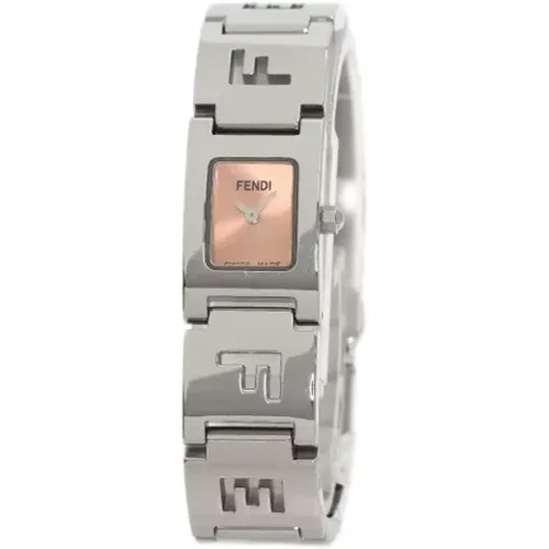 Pre-owned Watches, female, , Size: ONE SIZE Pre-owned Stainless Steel watches - Fendi Vintage - Modalova