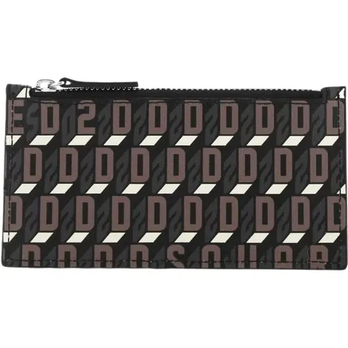 Stilvolle PVC-Brieftasche Dsquared2 - Dsquared2 - Modalova