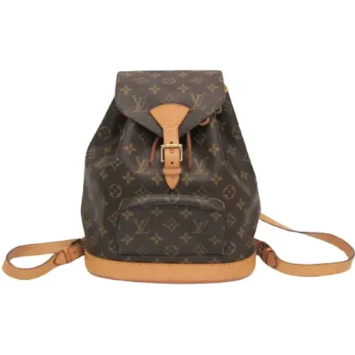 Pre-owned Backpacks, female, , Size: ONE SIZE Pre-owned Canvas backpacks - Louis Vuitton Vintage - Modalova