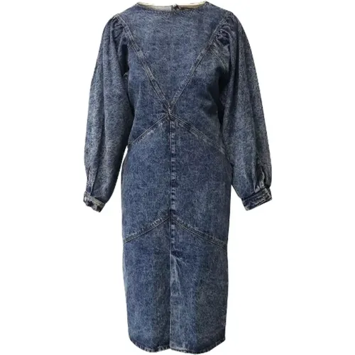 Pre-owned Denim dresses , female, Sizes: M - Isabel Marant Pre-owned - Modalova