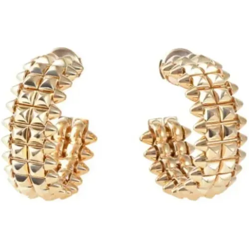 Pre-owned Jewellery, female, , Size: ONE SIZE Pre-owned Rose Gold earrings - Cartier Vintage - Modalova