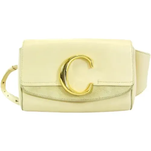 Pre-owned Cross Body Bags, female, , Size: ONE SIZE Pre-owned Leather shoulder-bags - Chloé Pre-owned - Modalova