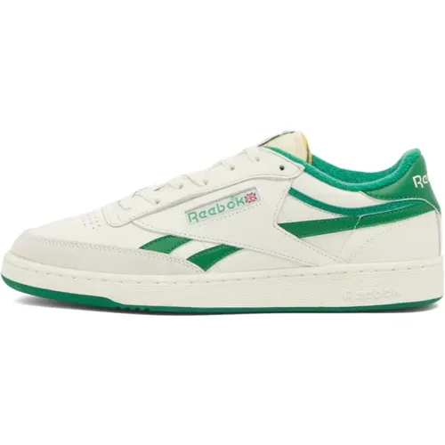 Sneakers, male, , Size: 9 US Vintage Leather Tennis Style Sneakers - Reebok - Modalova