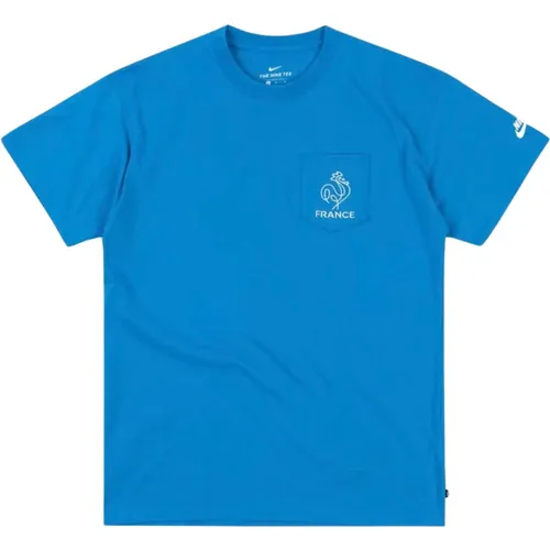 Limitierte Auflage Parra France Federation T-shirt , Herren, Größe: XS - Nike - Modalova