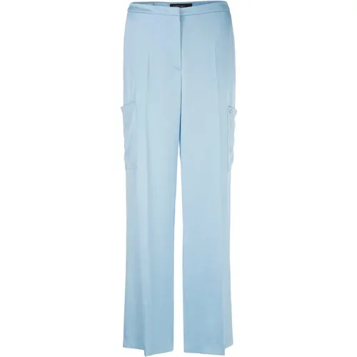 Flowing Cargo Pants Wukari , female, Sizes: XL - Marc Cain - Modalova