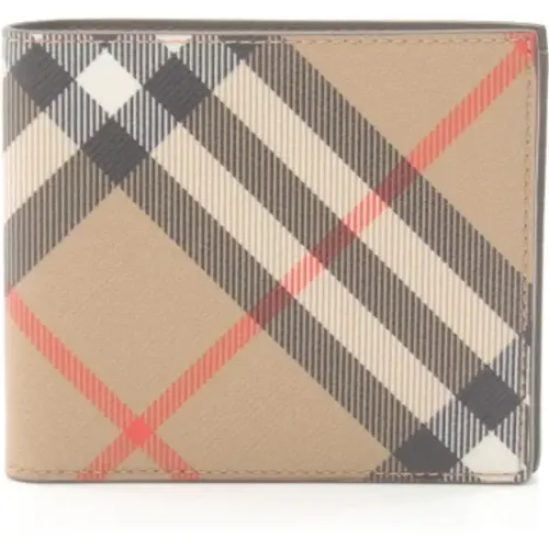 Pre-owned Leather wallets , female, Sizes: ONE SIZE - Burberry Vintage - Modalova