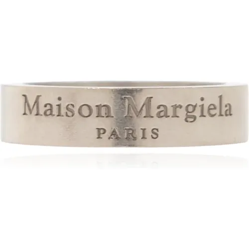 Logo ring , Herren, Größe: 2XL - Maison Margiela - Modalova