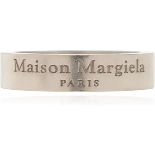 Logo ring , Herren, Größe: 3XL - Maison Margiela - Modalova