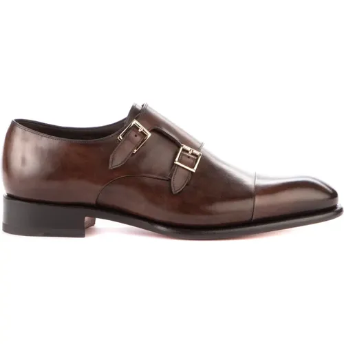 Business Shoes , male, Sizes: 7 UK, 8 UK, 9 1/2 UK - Santoni - Modalova