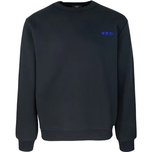 Sweatshirts, male, , Size: M Velvet Sweater - A.p.c. - Modalova