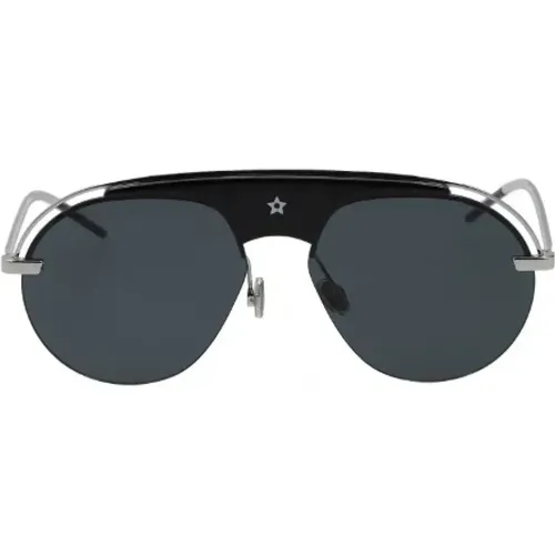 Pre-owned Accessories, female, , Size: ONE SIZE Pre-owned Silver sunglasses - Dior Vintage - Modalova