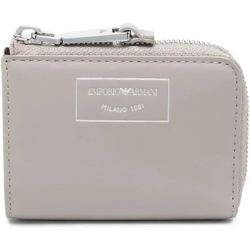 Stylish Leather Wallet for Women , female, Sizes: ONE SIZE - Emporio Armani - Modalova