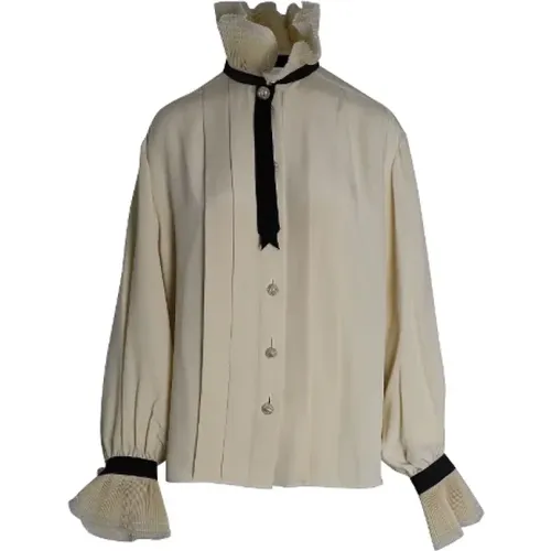 Pre-owned Silk tops , female, Sizes: 2XL - Chanel Vintage - Modalova
