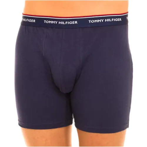 Men's Boxer Briefs Navy , male, Sizes: S - Tommy Hilfiger - Modalova