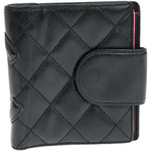 Pre-owned Wallets, female, , Size: ONE SIZE Pre-owned Leather wallets - Chanel Vintage - Modalova