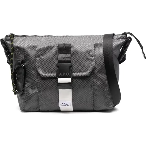 Bags with Carabiner and Pockets , male, Sizes: ONE SIZE - A.p.c. - Modalova
