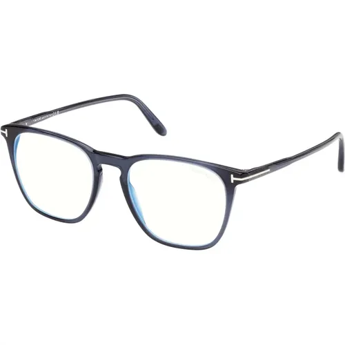 Stilvolle Brille Ft5937-B in Schwarz , Herren, Größe: 52 MM - Tom Ford - Modalova