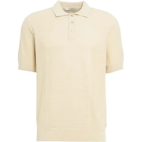 Men's Clothing T-Shirts & Polos Ss24 , male, Sizes: L - Paolo Pecora - Modalova