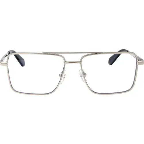 Glasses, unisex, , Size: 57 MM Stylish Optical Style 66 Glasses - Off White - Modalova