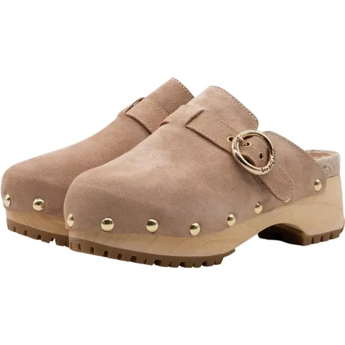 Viviane Oat Clogs , female, Sizes: 3 UK, 8 UK - See by Chloé - Modalova