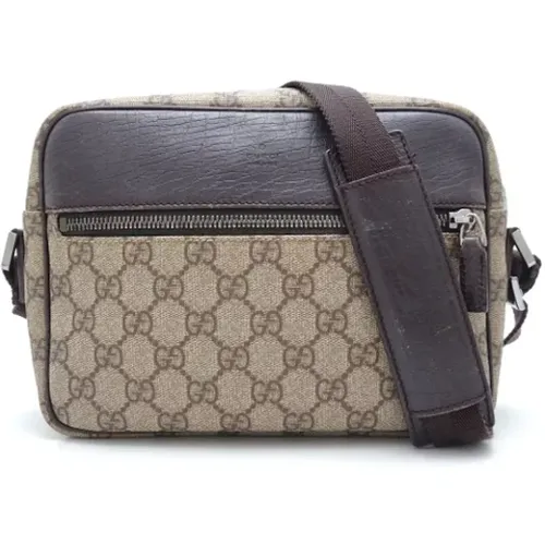 Pre-owned Cross Body Bags, female, , Size: ONE SIZE Pre-owned Canvas gucci-bags - Gucci Vintage - Modalova